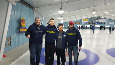 Photo of Alliance Roofing sponsoring 5th Annual Curling for Kids Winter Bonspiel